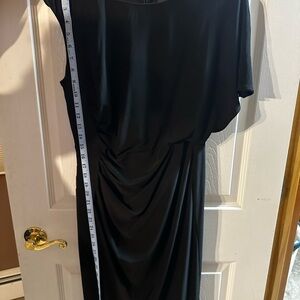 Adrianna Papell Black Asymmetrical Dress